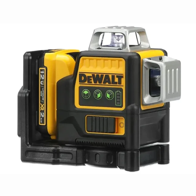 Dewalt DW089LG 3 Sides*360 Degree Vertical 12 Lines Laser Level Horizontal Green Light Level Meter Outdoor 4