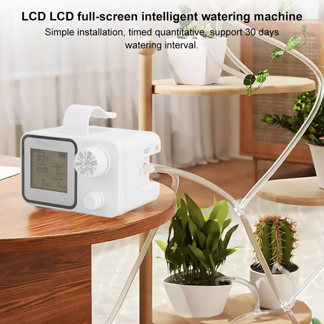Smart WiFi Watering Device with Water Timer Double Pump Automatic Drip Irrigation System DIY Micro Drip Irrigation Kit for Flowe 2