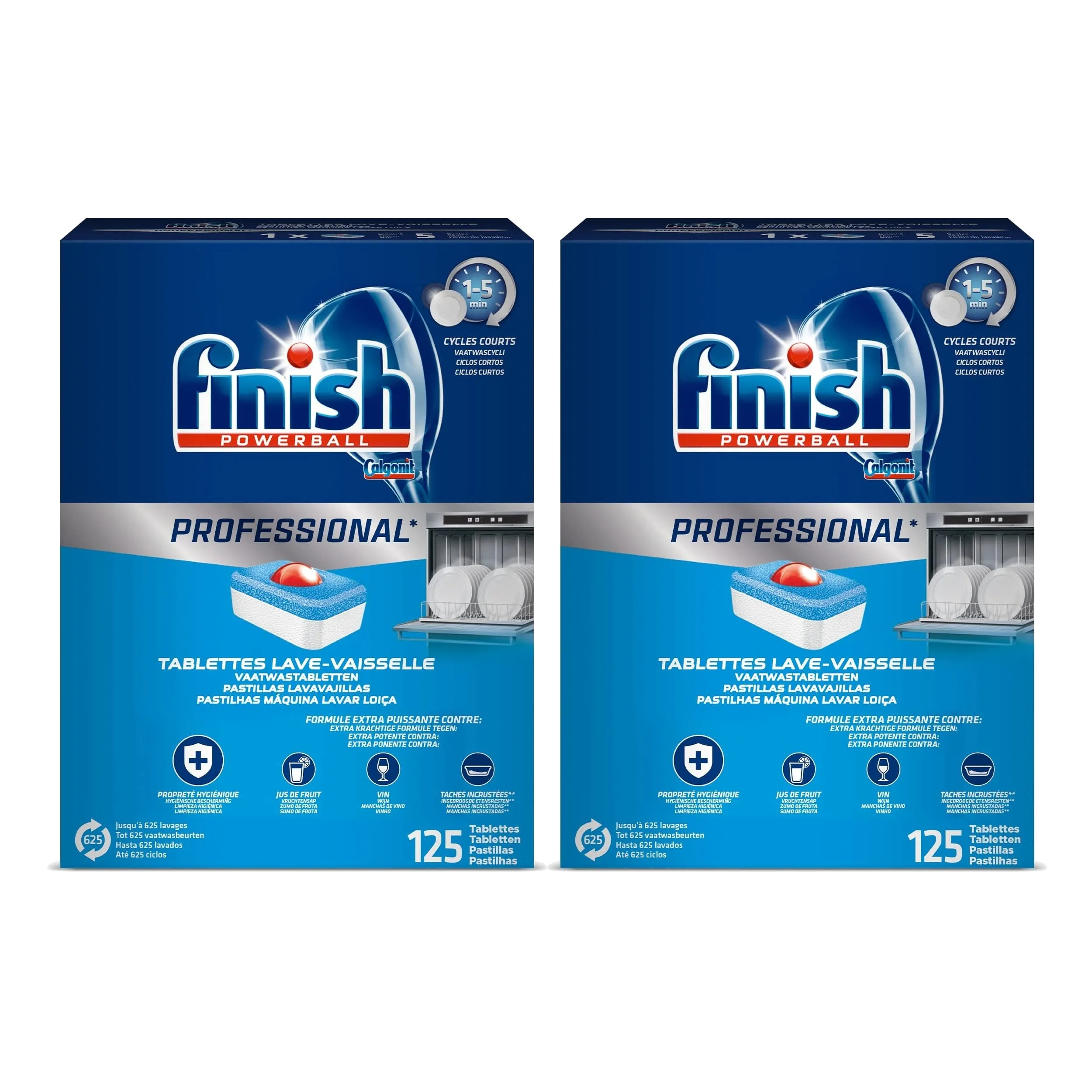 2x FINISH Powerball Professional 125 PCs Dishwasher Tablets z Polski za $23.35 / ~92zł 2x FINISH Powerball Professional 125 PCs Dishwasher Tablets z Polski za $23.35 / ~92zł