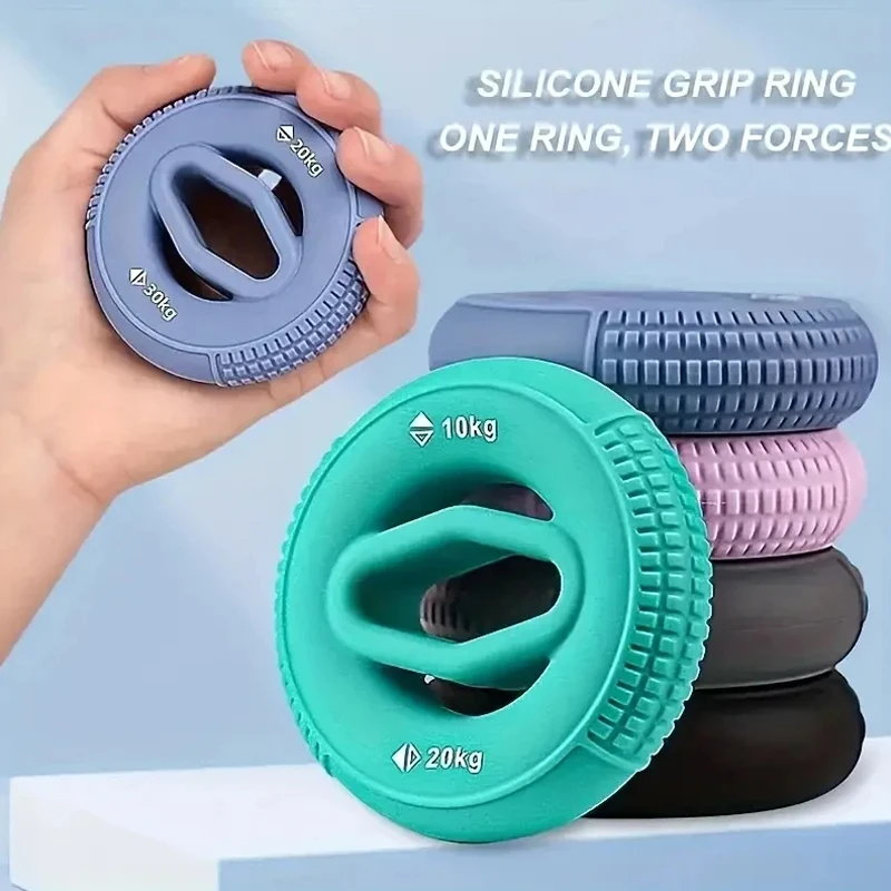 1pc Silicone Finger Gripper Anti-slip Finger Massage Grip Ring FingerForearm Trainer-Improve Hand Strength And Flexibility hand strengthener finger trainer finger strength trainer hand grip trainers hand grip exerciser hand exerciser hand trainer