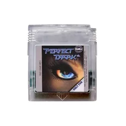 Rewritable GBC Game Cartridge - Multicolor Shells with Battery (Transparent White)