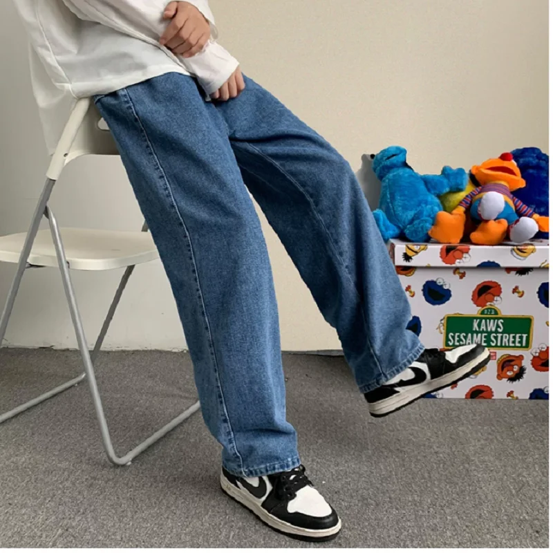 

Men Jeans fashion Baggy Pants Male Jeans Pants Jeans for Boys Man Trousers Mens Trendyol Streetwear Denim Men hip hop pansts