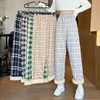 45095-f9e7cd.jpg Women's High Waist Fleece Lined Wide Leg Pants Autumn Winter Comfortable Casual Korean Style Home Wear Slimming Trousers