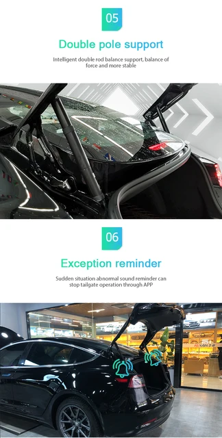 Elektrische Heckklappe Für Tesla Model 3 2021-2023 - Powerlift Gasfeder Set