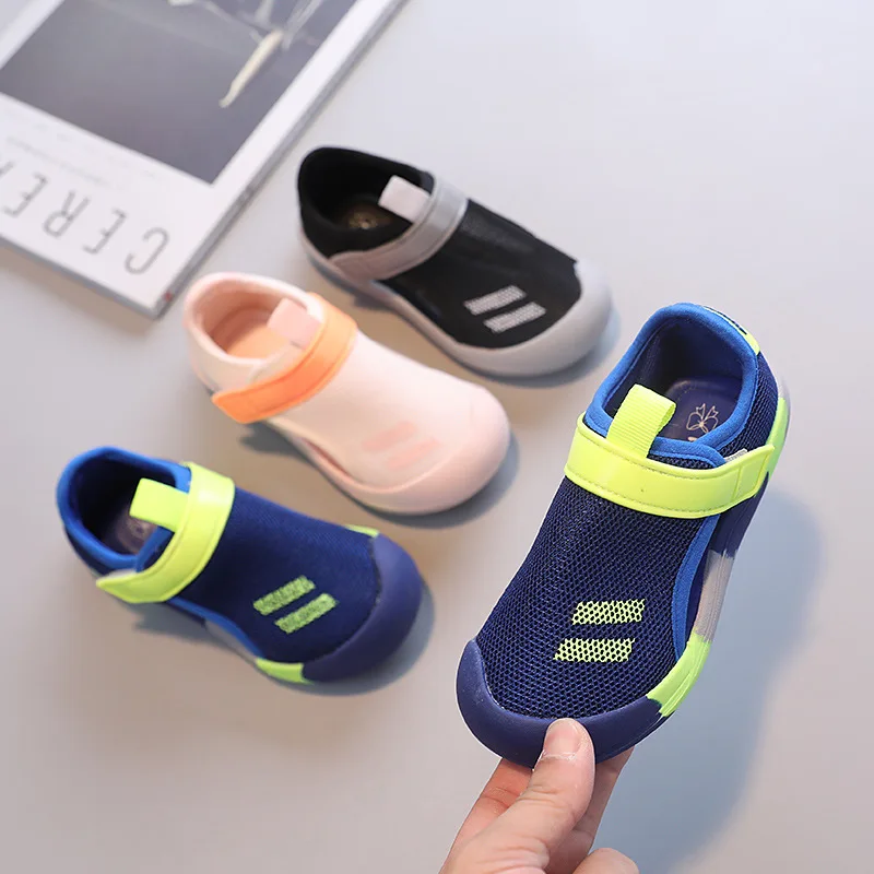 Children Sandals Boys Breathable Mesh Sport Sandals Girls Toe Protection Soft Sole Casual Shoes Size 23-36 kids shoes children sandals kids sandals