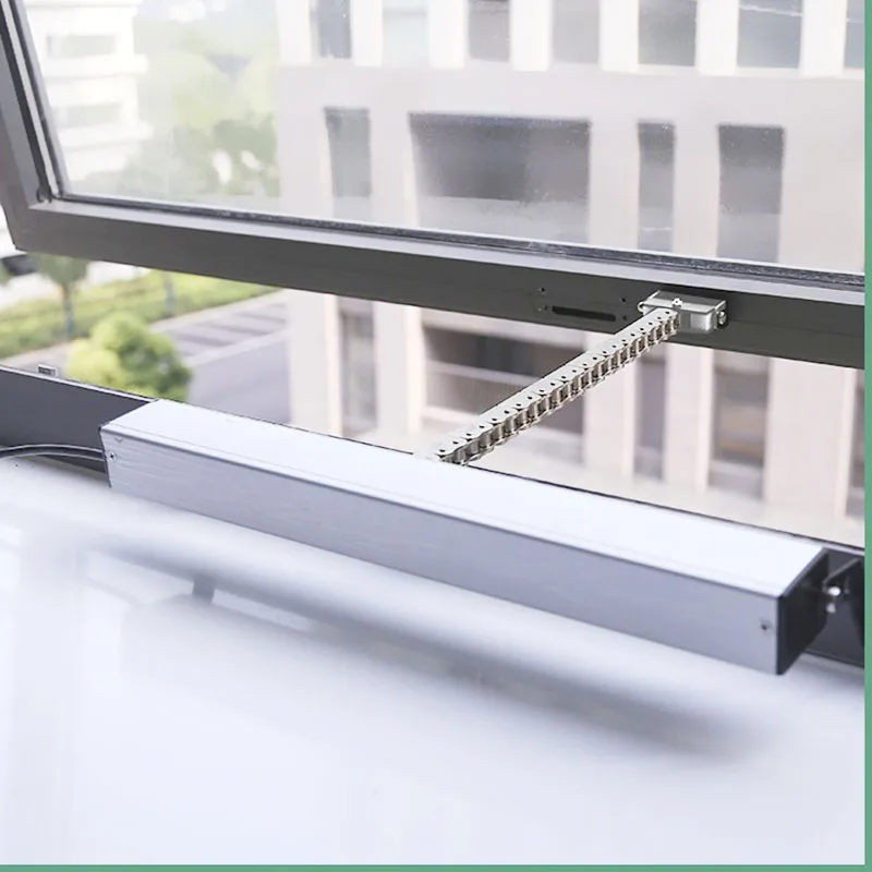 AC 200 or 300 or 400mm Tuya Smart Wifi Window Operator Set Open limit Electric Motor Driver For Skylight Roof Window