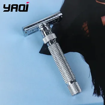 Rasoio da barba Yaqi 2026, regolabile, The Final Cut, colore cromato, rasoio di sicurezza da collezione, regalo di compleanno per il fidanzato