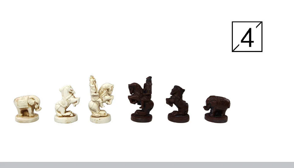 2 Yernea New Quality Traditional Chinese Chess Game Set Resin Chess Pieces Soft Chessboard Archaize Retro Chess Board Games (5)