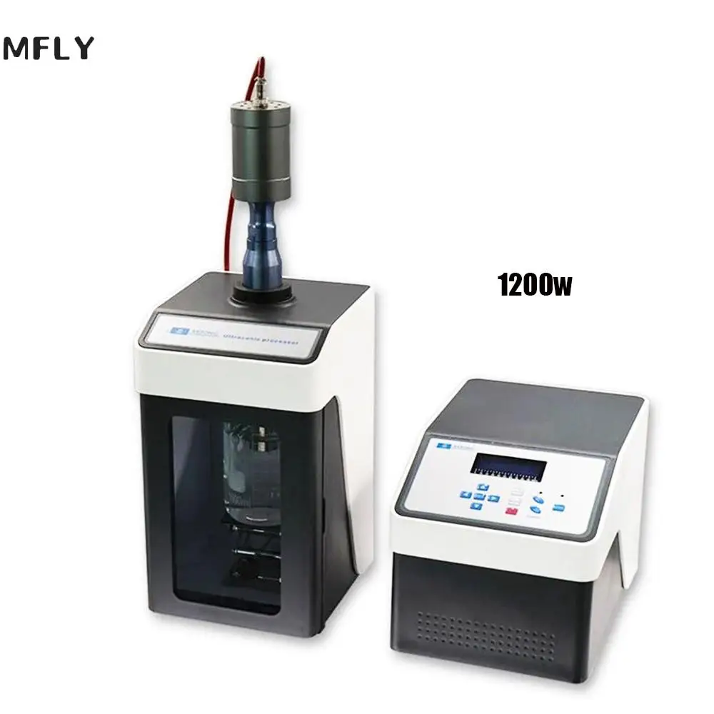 

Ультразвуковой гомогенизатор, соникатор, процессор, клеточный дезинтегратор, миксер FS-1200N 1200 Вт 50-2000 мл