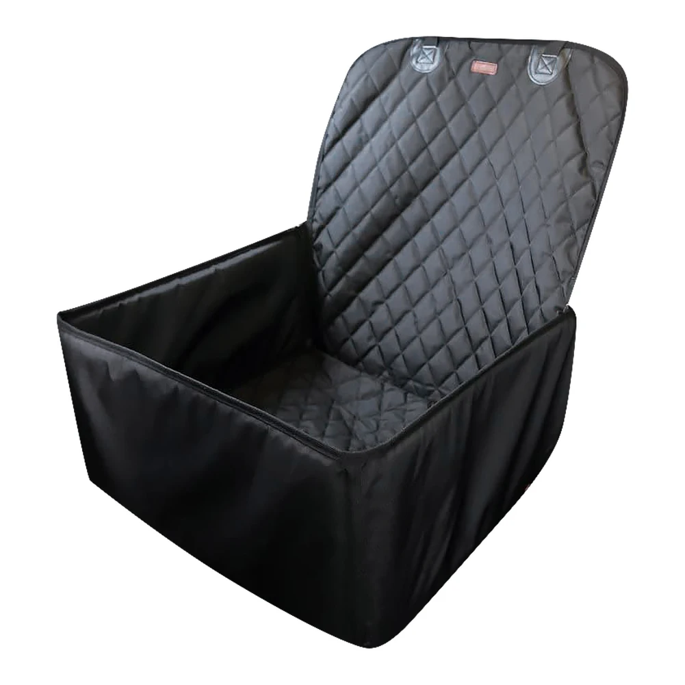 Dog Car Seat Cover Wear-Resistant Outdoor Travel Safe Cat Cover Basket Waterproof Foldable Travel Pet Dog Car Seat for Dogs Cats