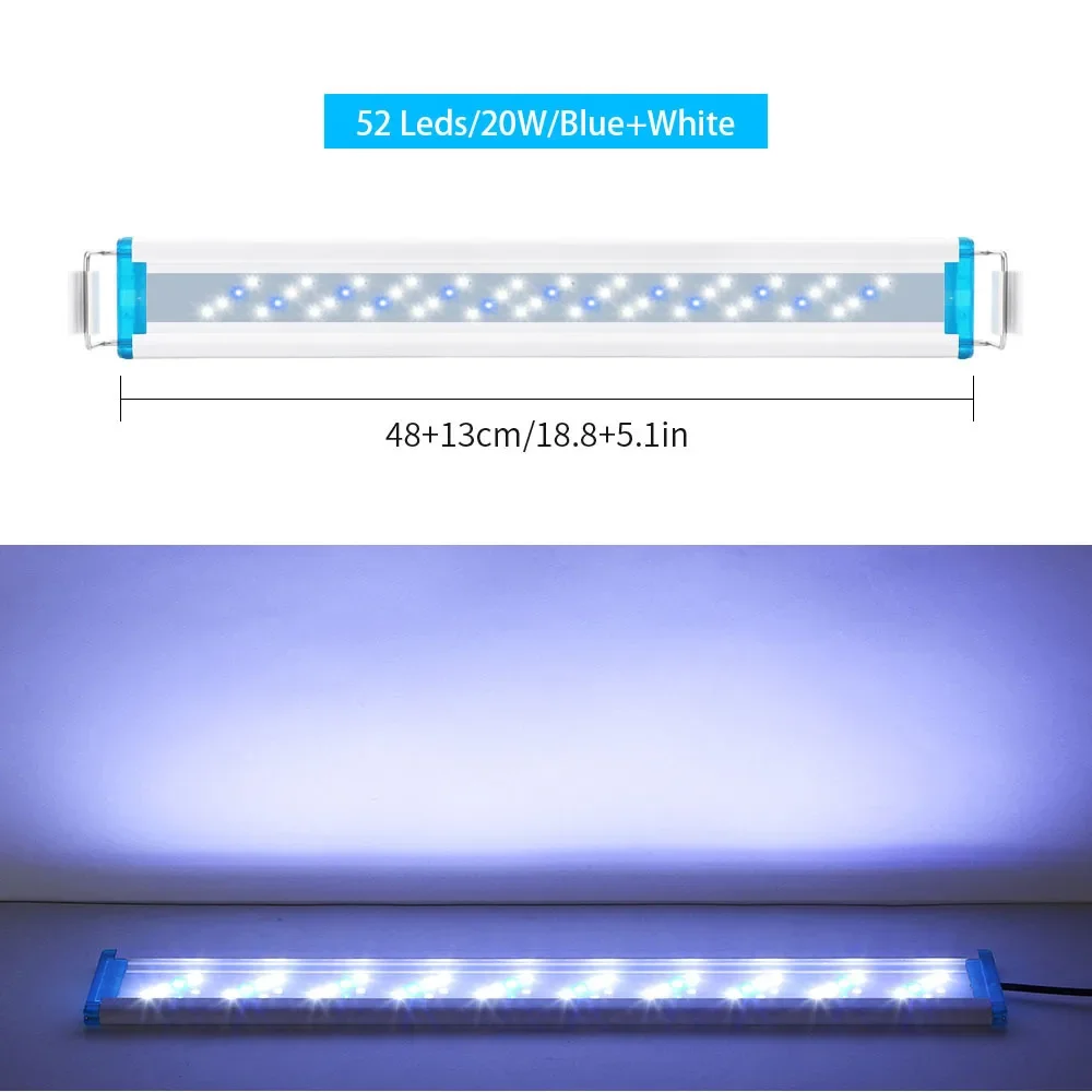 blue white 48cm
