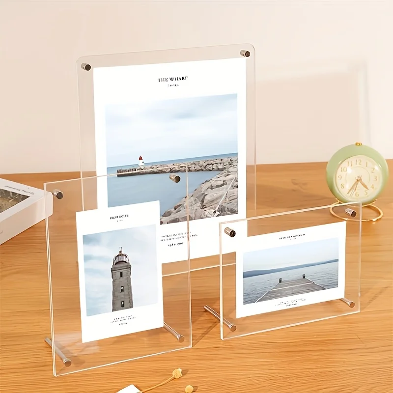 1pcmolduradecristalclássico5/6Polegadasuportedecarimboa4retangulardesktopcartazexibiçãohorizontalúnicosuportedefoto-AliExpress15