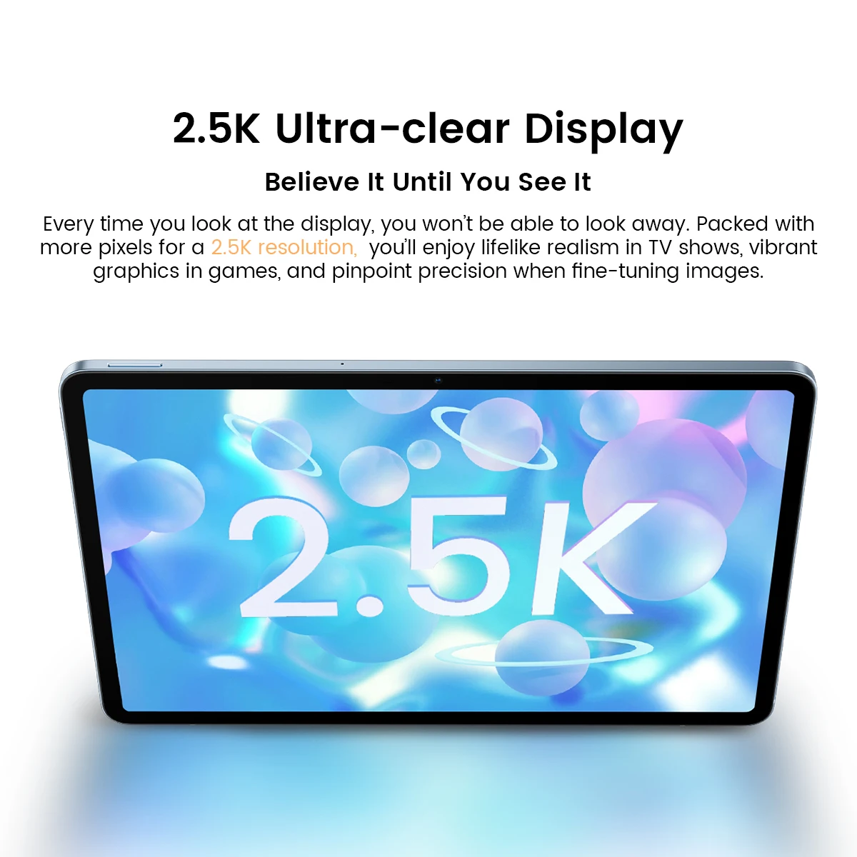 OSCAL ELITE 1 Tablet Android 14, 12.1 inch 2.5K Display MTK Helio G99 8GB 256GB 8800mAh Battery 33W Fast Charging