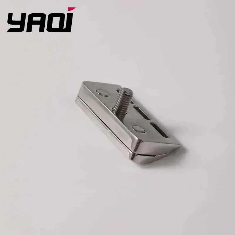 2026 플래시 세일 YAQI 타치 스테인리스 스틸 안전 면도날 헤드 싱글 엣지 광택 마감 1.0mm 간격 34mm 길이 부드러운 면도를 위한 제품 ?