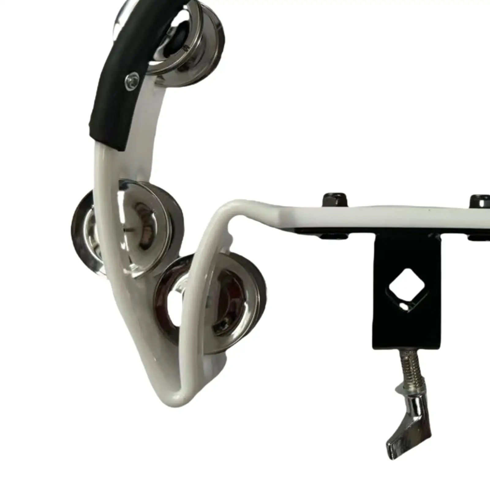 Hi Hat Tambourine Multifunctional Hand Bell Rattle for Party Concert Adults