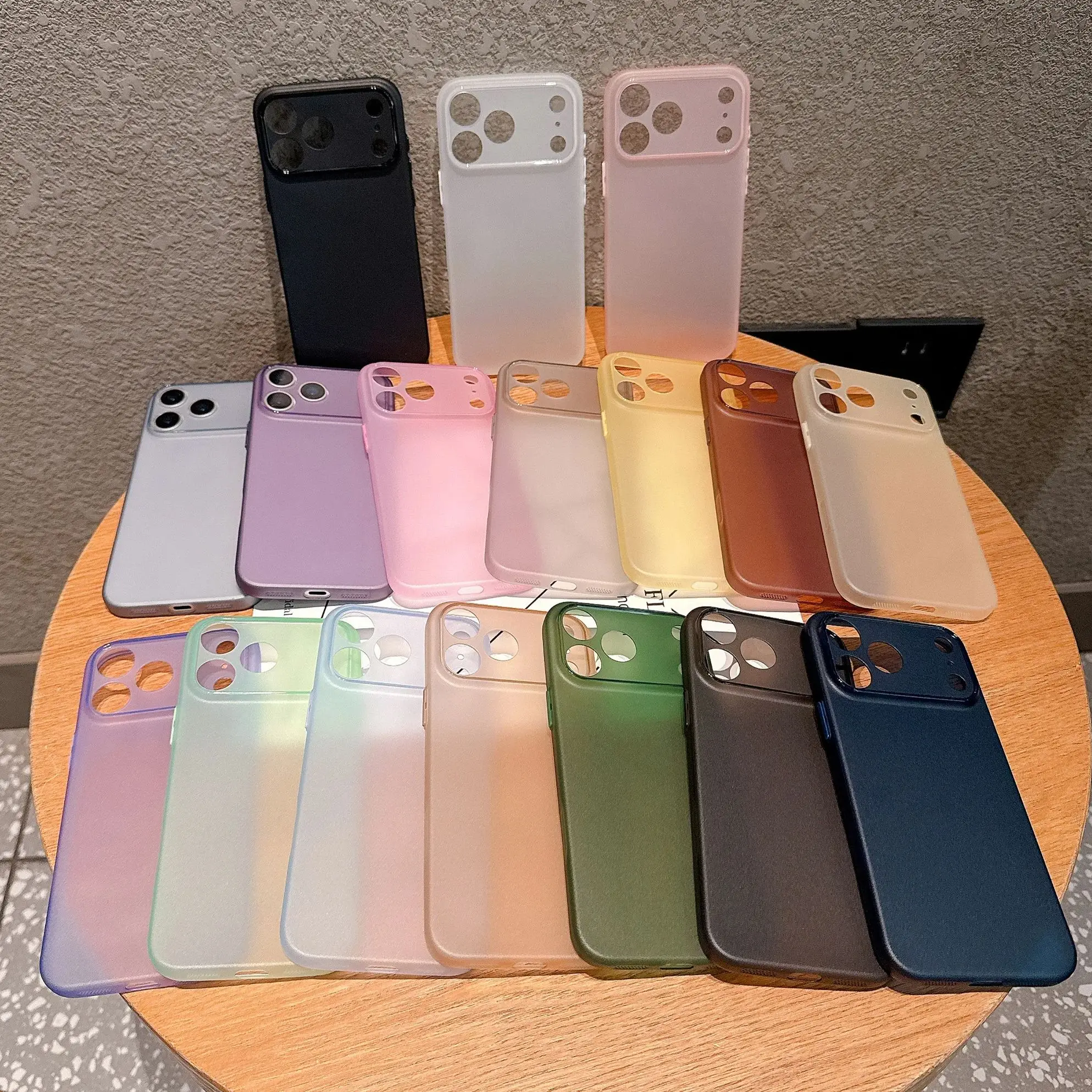 Titanium Frosted Ultra Thin Soft TPU Translucent Phone Case
