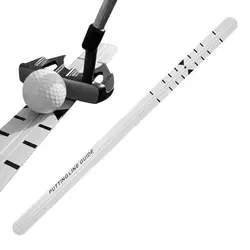 Golf Putting Ruler Golf Putting Alignment Rail, Portable Pgm Golf Putting Lines Guide Putter Lightweight Straight Ruler