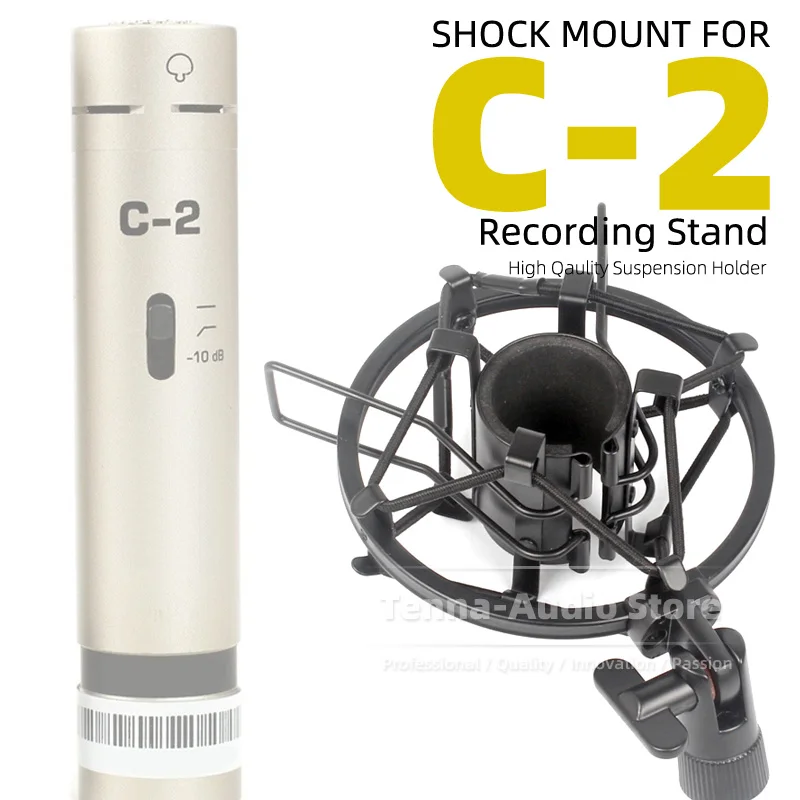 진동 방지 충격 방지 마이크 절연 충격 마운트, Behringer C-2 C 2 C2..