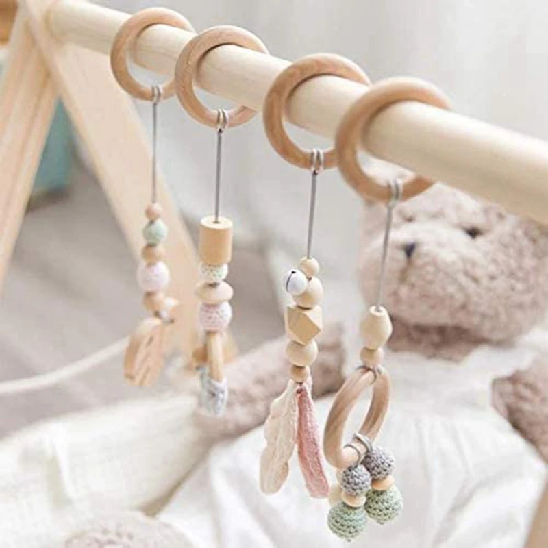 Рисунок 3 - Набор колец из натурального дерева