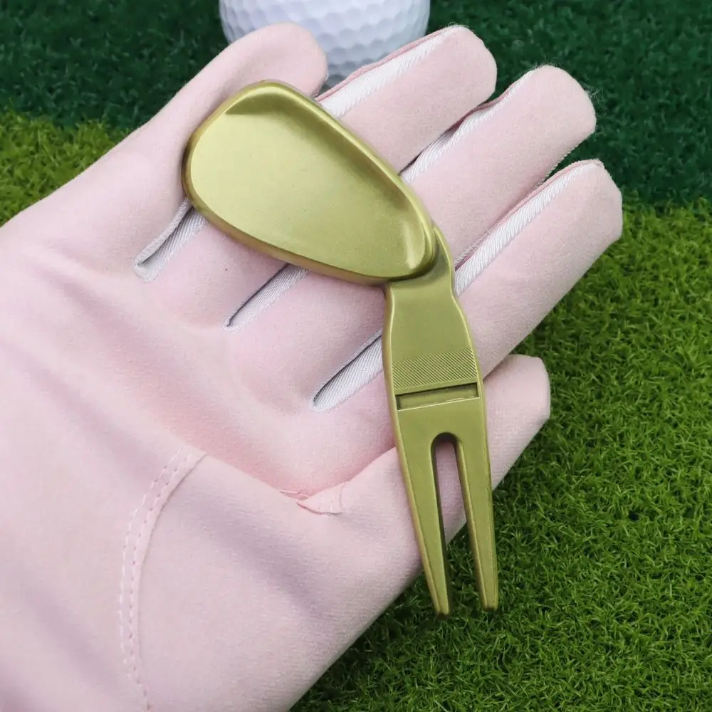 Description Picture 4 of itemGolf Accessories Spacecraft Golf Green Fork Zinc Alloy Magnetic Golf Ball Fork Multifunctional Portable Divot Fork Golf Club