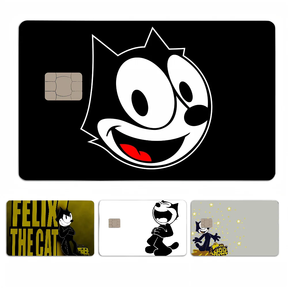 The-F-Felix-C-Cats Anime Young Creidt Card Debit Card Sticker Film Case ...
