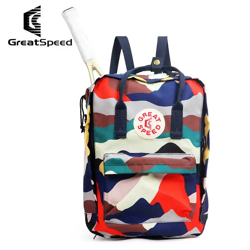 GreatSpeed Tennis Bag Badminton Backpack Pack 2 Rackets Suitable for boys, girls, children and teenagers backpacks 3