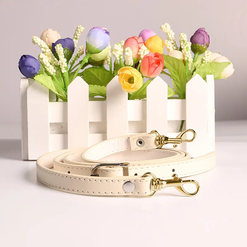 

High Quality Pu Leather Shoulder Strap With Adjustable 120cm Lobster Buckle Bag Replacement Strap