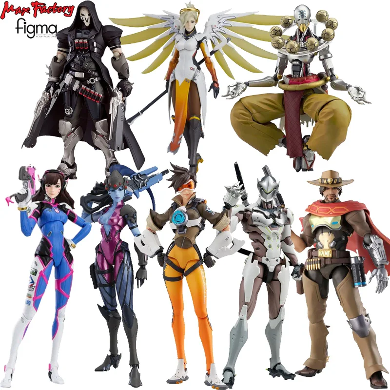 figma 438 マクリー　OVERWATCH フィギュア　キャスディ 100% Original Max Factory Figma 438 Cole Cassidy Overwatch