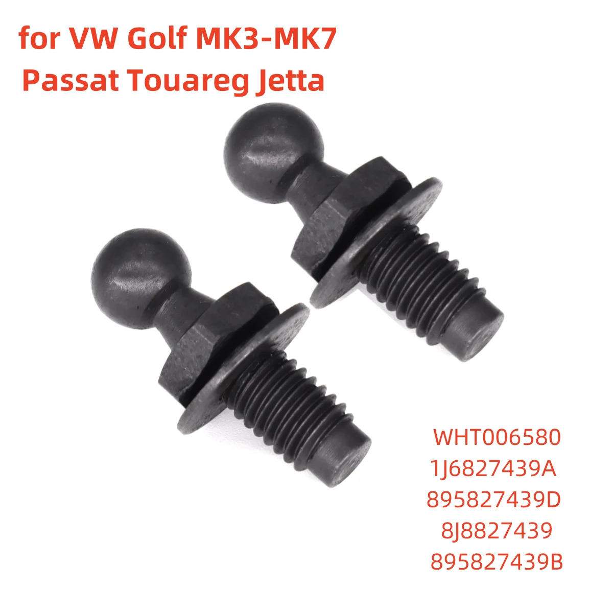 Car Bonnet Hood Tailgate Trunk Lid Gas Strut Rod Screw Ball Stud Pin 8mm for VW Golf Passat Jetta for Seat Audi gas spring gas strut fitting