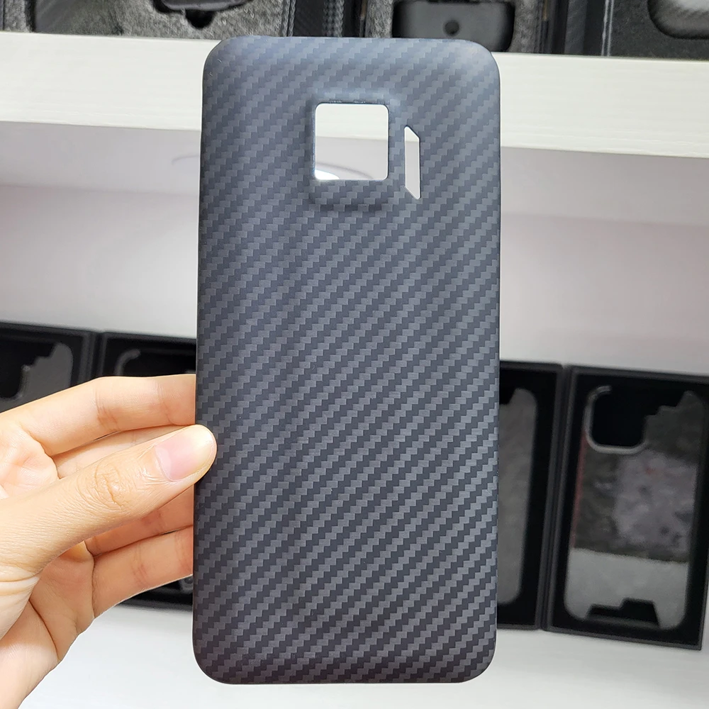 

Прямая поставка, натуральное арамидное углеродное волокно для Nubia RedMagic 7 Pro Red Magic 7PRO, тонкий, с защитой от падения, Жесткий Чехол для бизнеса