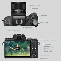 4K DSLR Cameras for Photography 64MP WiFi Auto Focus YouTube Vlogging Video Cameras 60FPS Livestream Camcorder 4" Touch Screen - Image 5