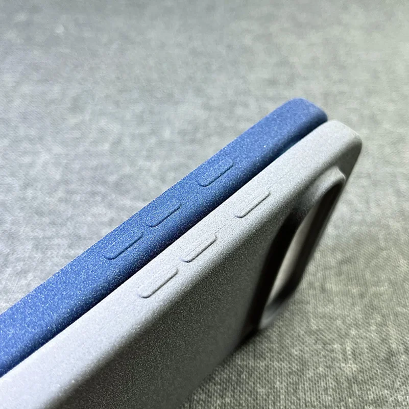 Matte Shockproof Solid Sandstone Slim Phone Case