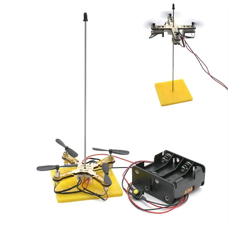 Dron DIY dla Dzieci - Edukacyjny Zestaw Śmigłowca do Samodzielnego Montażu