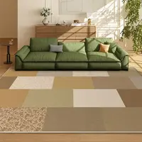 Modern Geometric Fashion Carpet Decor Living Room Large Area Rugs Sofa Coffee Tables Non-slip Floor Mats Washable Customizable 2