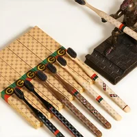 6/boîte à la mode léger luxe haute qualité soins bucco-dentaires doux nettoyage des cheveux ménage outils de nettoyage des dents ensemble de brosse à dents adapté pour 4