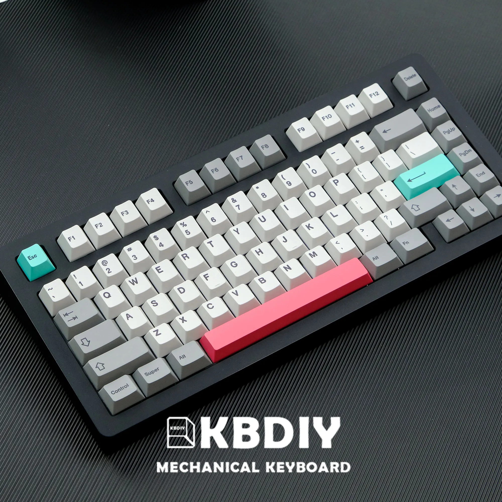 KBDiy Teclado Mecânico Keycaps, Dolch-Light moderno, PBT