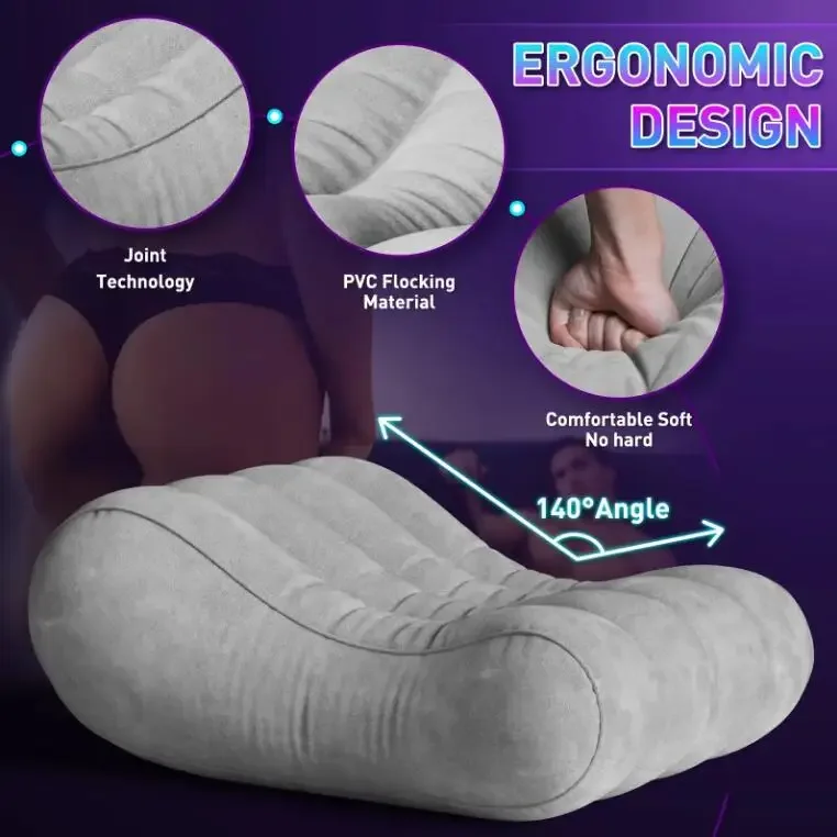 Inflatable Sex Aid Wedge Pillow Love Position Cushione Sex Furniture Erotic Sofa Adult Games BDSM Toys For Couples Adult%