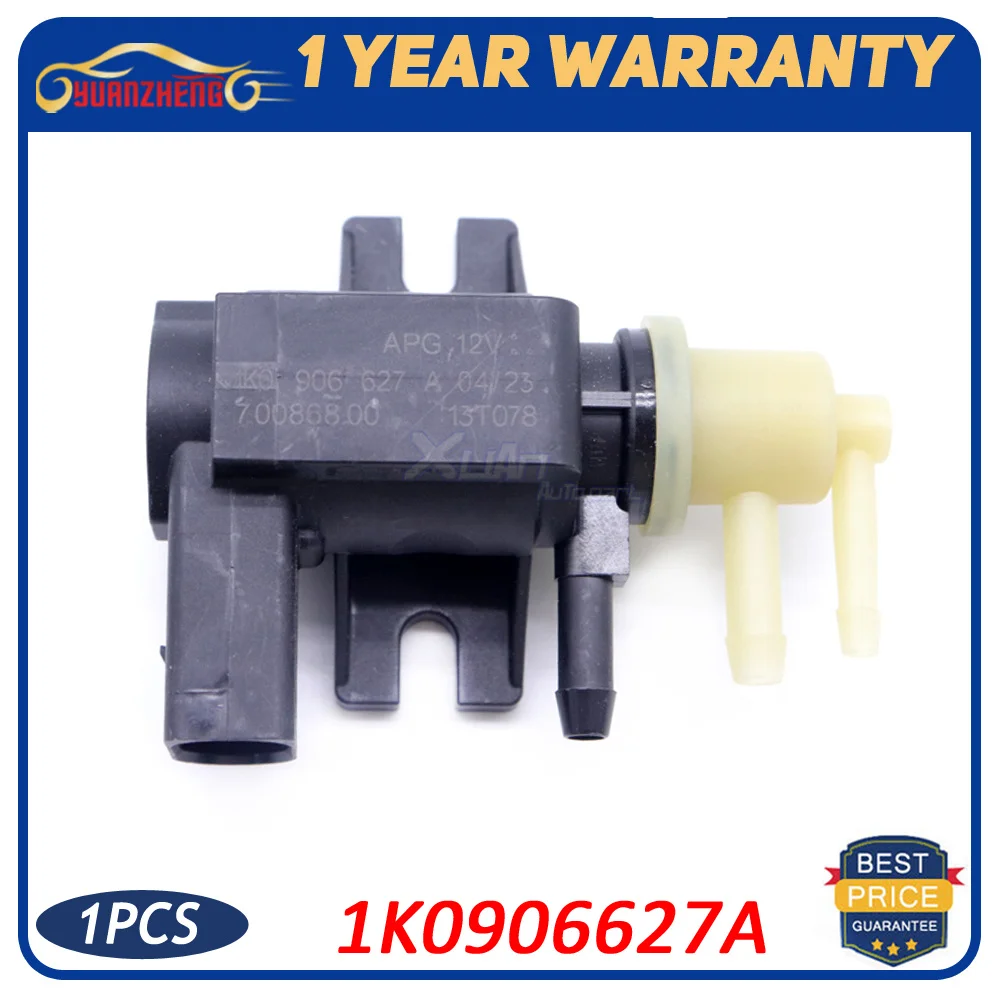 Turbo Boost Vacuum Pressure Valve N75 TDI E 1K0906627A For Audi A3 For Volkswagen Beetle Passat Polo 2.0L 10-13 1K0 906 627 A turbo blow off valve