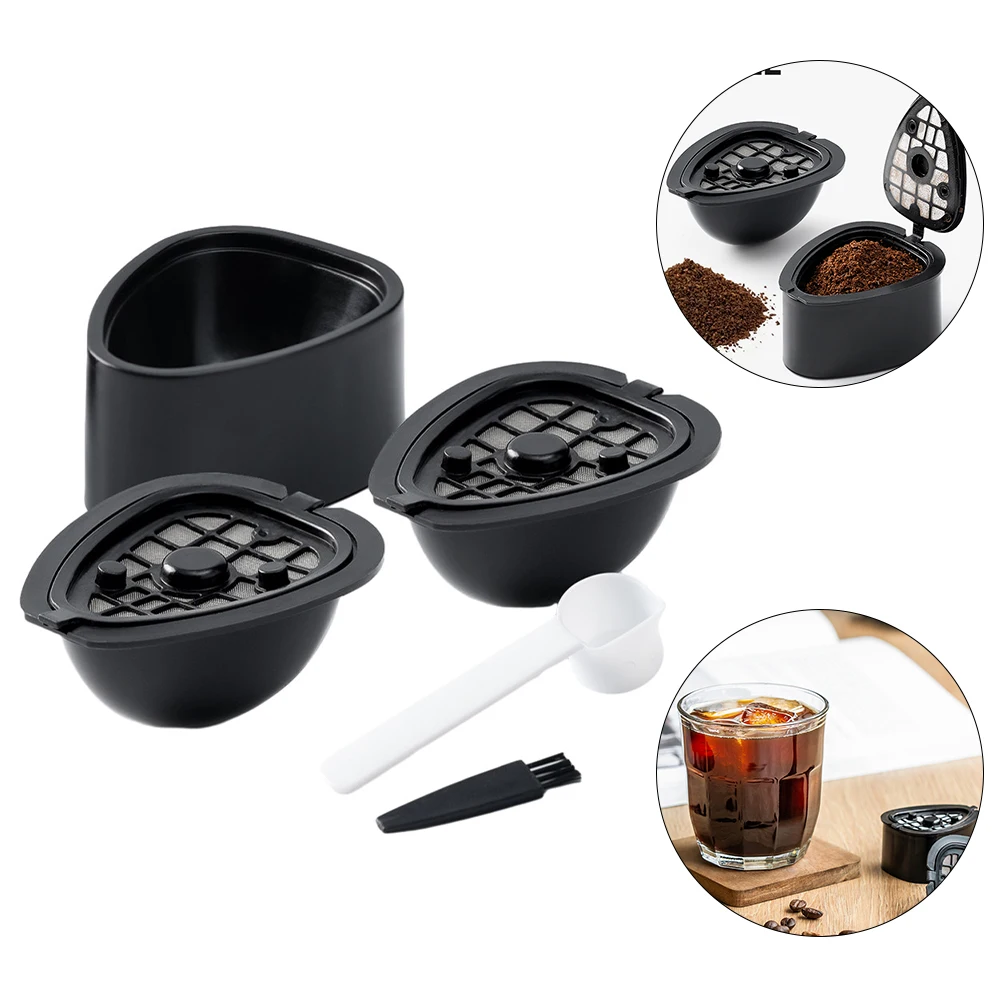 

Reusable Coffee Capsule Cup For Nespresso Maker Machine Refillable Coffee Capsule Pods Compatible Filter Cups