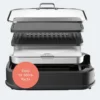 Barbeque Chicken Grill Machine Korean Pan Barbecue Grill Smokeless Electric BBQ Grill 6
