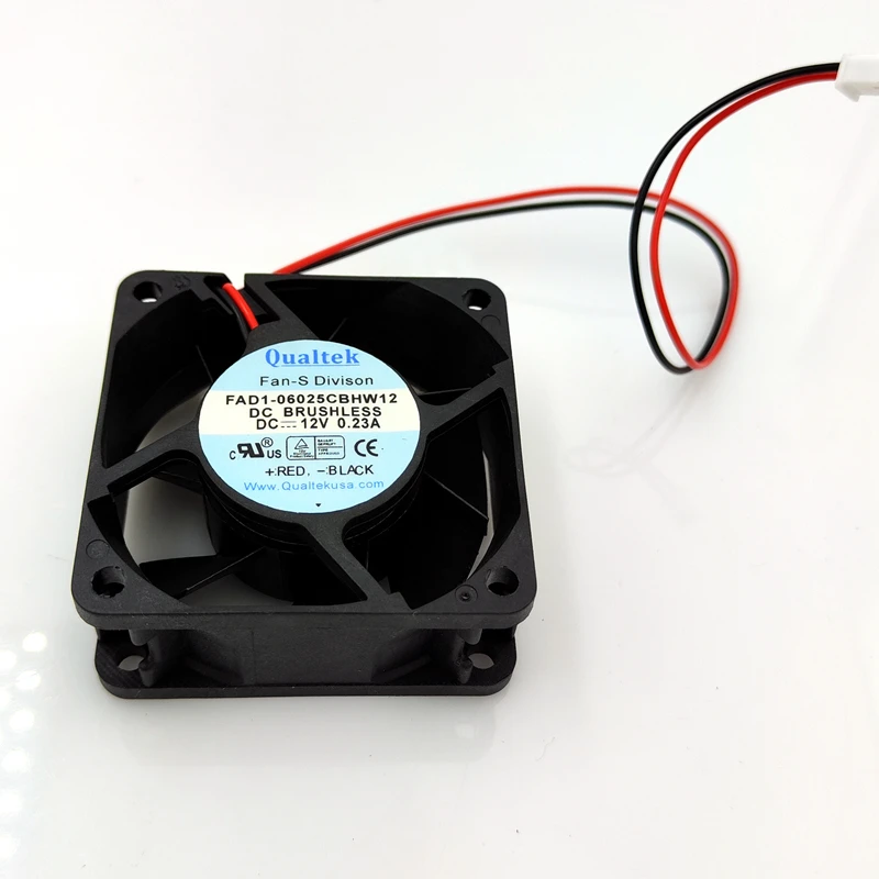 Qualtek;FAD1-06025CBHW12 DC BRUSHLESS original authentic imported axial fan 10 pieces 100% new imported original ygw30n65f1 ygw40n65f1 ygw40n120f1 ygw60n65f1 ygw60n65t1 ygw75n65f1 to 247 igbt tube