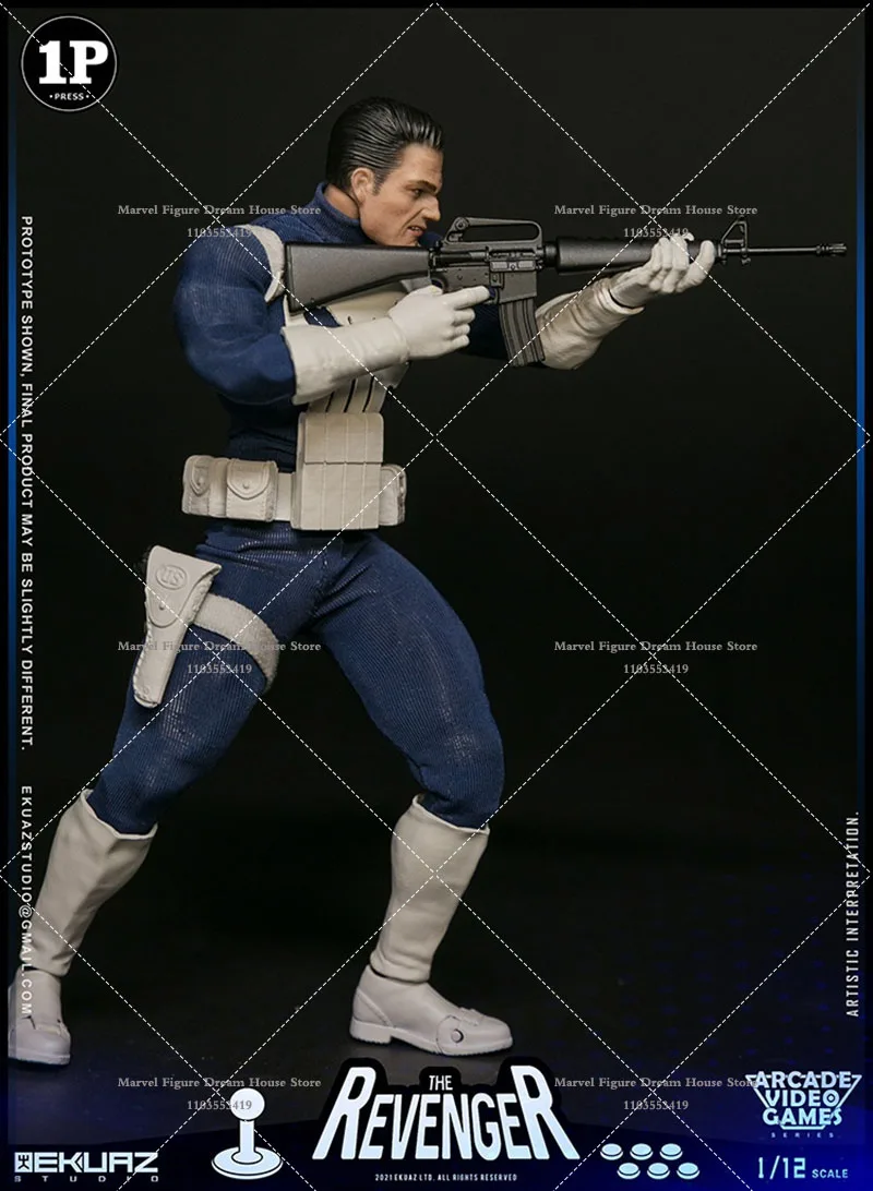 EKUAZ STUDIO EKS06 1/12 Scale Collectible Avengers Punisher