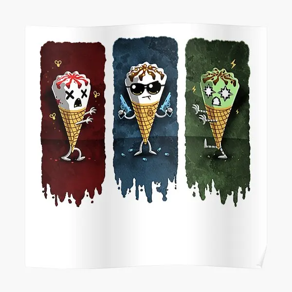 

ТРИ ВКУСА Cornetto Трилогия плакат винтажный домашний смешной Рисунок Искусство Современная фотография Декор стена без рамки