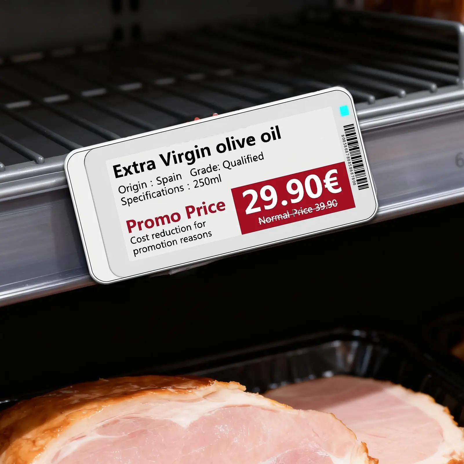 Wireless E Ink Tag Wireless Magnetic Electric Smart Control Signages Digital Business Signages For Offices Restaurant Indoor