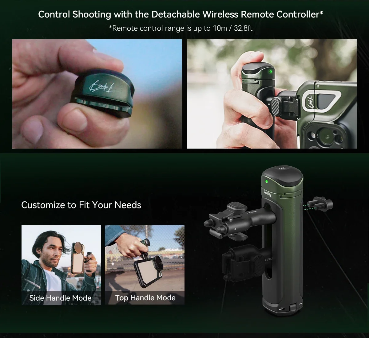 SmallRig x Brandon Li Mobile Video Kit for iPhone 15 Pro Max with Wireless Quick