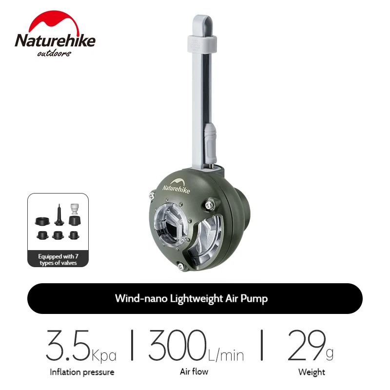 【¥2,163】Naturehike Wind-nano 軽量エアポンプ Type-C-アリエク特価アラート
