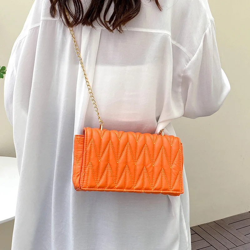 Fashion Lozenge Bag for Women Soft Leather Crossbody Bag Flip-open Shoulder Messenger Bag Shopping Crossbody Bags for Women