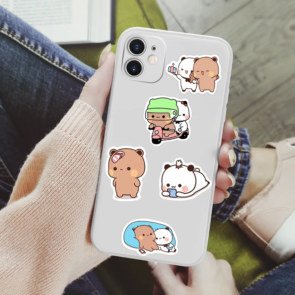 50 adesivi adorabili di Bubu e Dudu / adesivi carini di Bubu e Dudu per laptop, album di ritagli, planner, telefono, diario e lavori fai da te - Italia