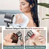 4 Modes Faucet for Bathroom Shower Head Kitchen Faucet One-Key Stop Water Massage Shower Head with Filter Bathroom Shower Set 4