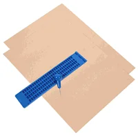 27 Lines 30 Cells Braille Board Stylus Paper Sheets Plastic Writing For Blind People Fingerboards Plate Kit Pen Refill 1